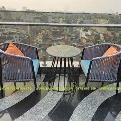 Bàn Ghế Ban Công Dây Rope TL308