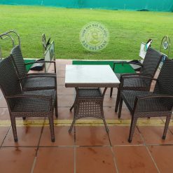 Bàn Ghế Cafe Mây Nhựa TL301