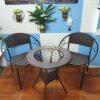 Bàn Ghế Cafe Mây Nhựa TL67