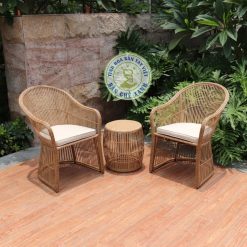 Bàn Ghế Mây Nhựa Cao Cấp TL39