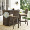 Bàn Ghế Quầy Bar Mây Nhựa TL030