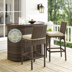 Bàn Ghế Quầy Bar Mây Nhựa TL030