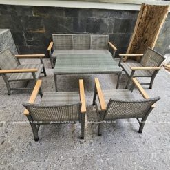 Bàn Ghế Sofa Mây Nhựa TL251