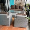 Bàn Ghế Sofa Mây Nhựa TL442
