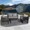Sofa Mây Nhựa Ngoài Trời TL1A20