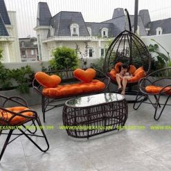 Combo Bộ Bàn Ghế - Xích Đu TL2838