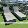 Ghế Bể Bơi Mây Nhựa TL2A12