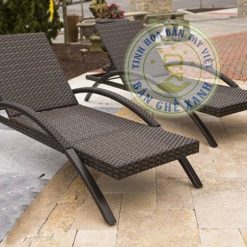 Ghế Bể Bơi Mây Nhựa BB17