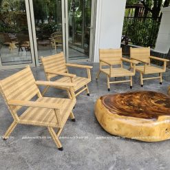 Ghế Mây Nhựa Cao Cấp Ngoài Trời TL611