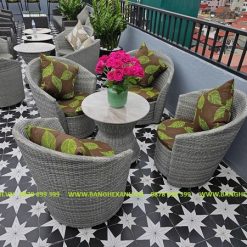Ghế Mây Nhựa Ngoài Trời TL129