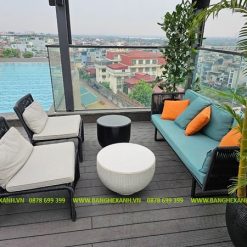 Ghế Mây Nhựa Ngoài Trời TL335
