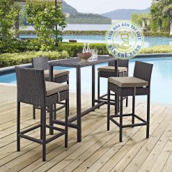 Ghế Quầy Bar Mây Nhựa Ngoài Trời TL2A22