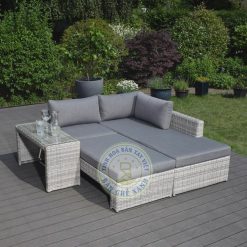 Giường Bể Bơi Mây Nhựa TL344
