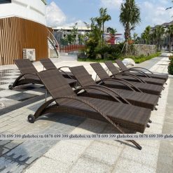 Giường Bể Bơi Mây Nhựa TL772
