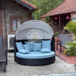 Giường Tắm Nắng Mây Nhựa TL148