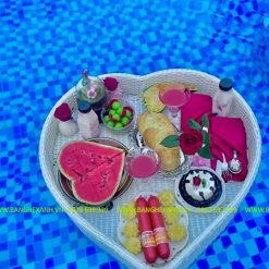 Khay Nổi Đựng Đồ Ăn Bể Bơi