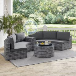 Sofa Mây Nhựa Ngoài Trời TL1A12