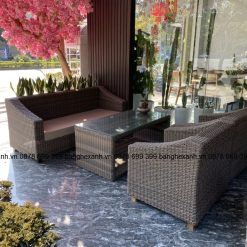 Sofa Mây Nhựa Ngoài Trời TL109