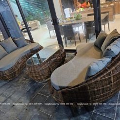 Sofa Nhựa Giả Mây TL5A35