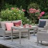 Bộ Sofa Mây Nhựa Ngoài Trời TL199