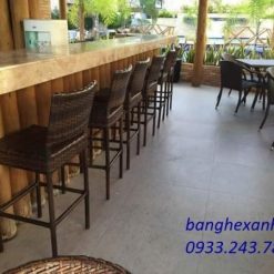 Ghế Bar Cafe Mây Nhựa TL8011